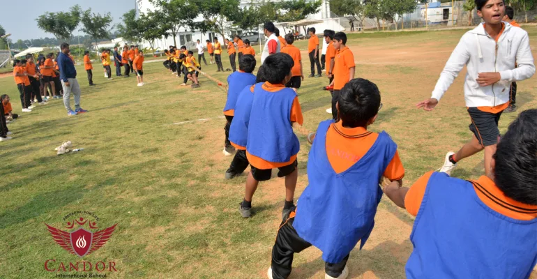 Inter-house Competition - Tug of War.