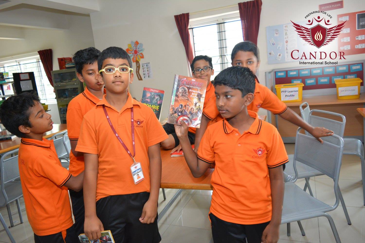 Grade 4 Library Session Candor International School