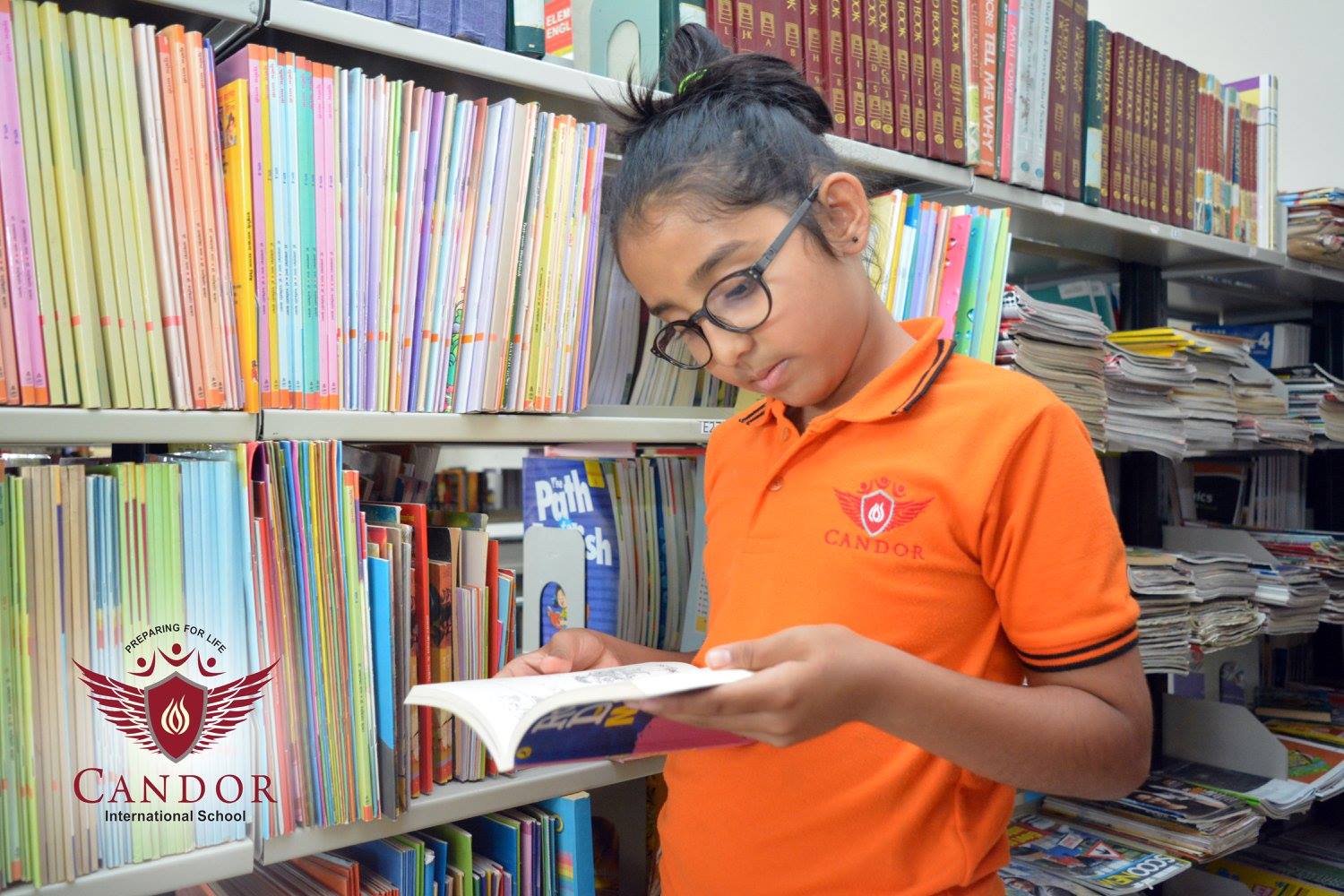 Grade 4 Library Session Candor International School