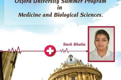 Summer Program @ Oxford University!!!