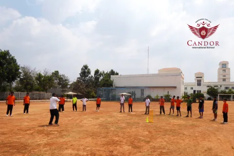Grade 8 - Cricket Match@ Candor!!!