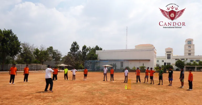 Grade 8 - Cricket Match@ Candor!!!