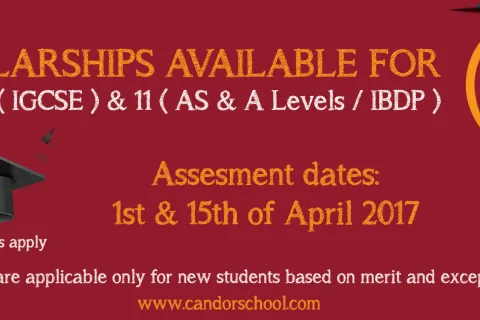 Scholarship Available for 2017 @ Candor!!!