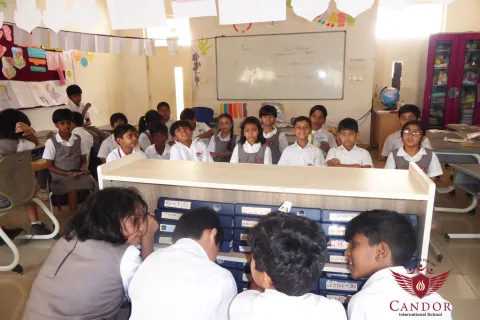 Grade 3 B - making of  puppets