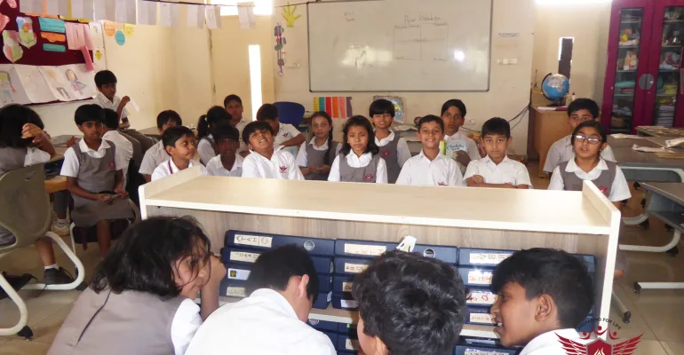 Grade 3 B - making of  puppets