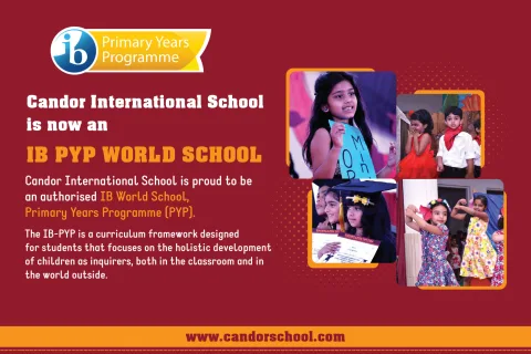 Candor International School is now an authorised IB World School, Primary years Programme (PYP)