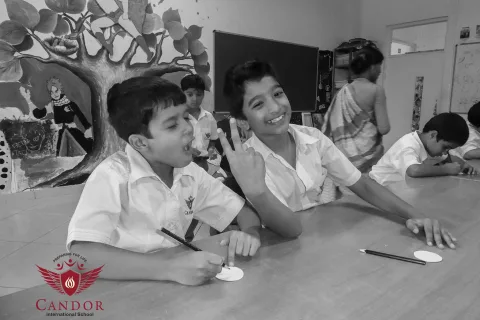 Grade 2 Students @ Art Class!!!