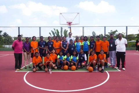 A friendly Basketball Match!!!