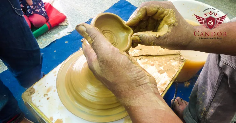 Team SCA organised a pottery camp for the PYP students!!!