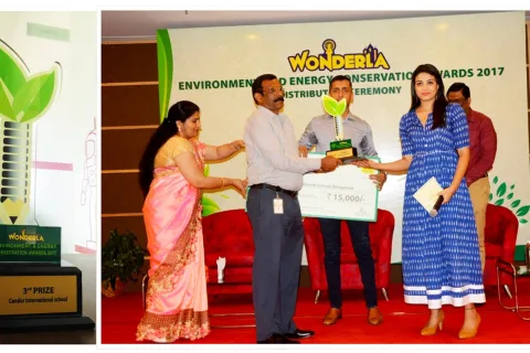 ' The Wonderla Environment and Energy Conservation Award ' for 2017