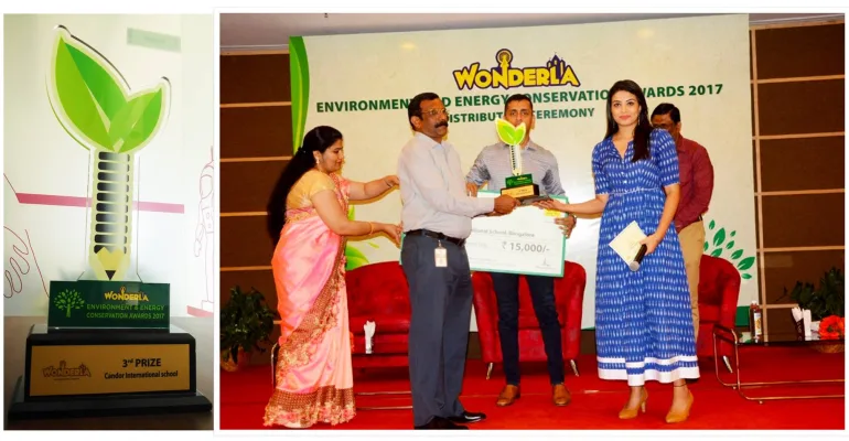 ' The Wonderla Environment and Energy Conservation Award ' for 2017