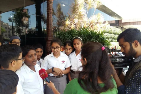 Grade 5 students visited an exhibition!!