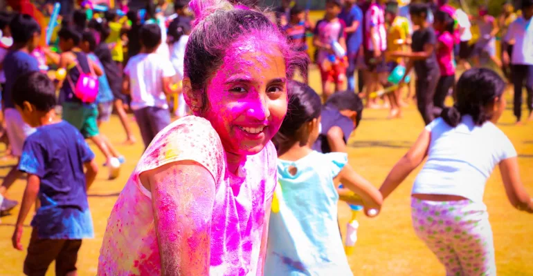 Celebrating Holi @ Candor !!!