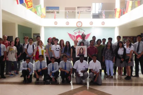 French Students Intercultural Visit Blog Post cover pic
