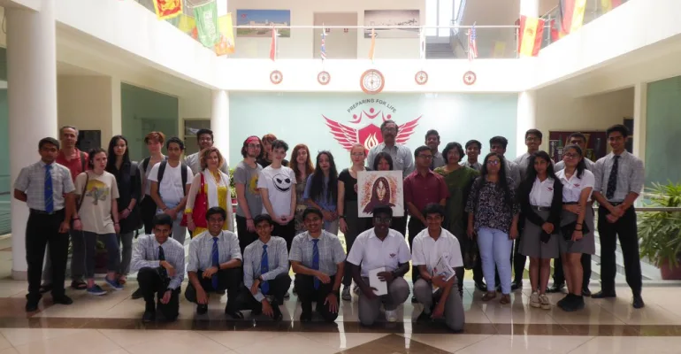 French Students Intercultural Visit Blog Post cover pic