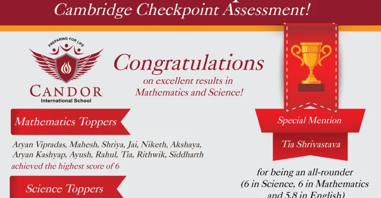 Candor Check Point Results 2018