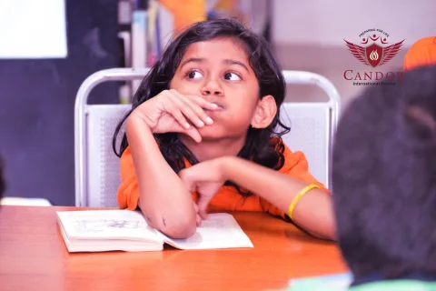 Grade 4 during their Library Session