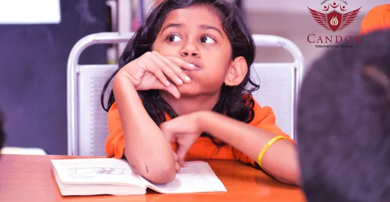 Grade 4 during their Library Session