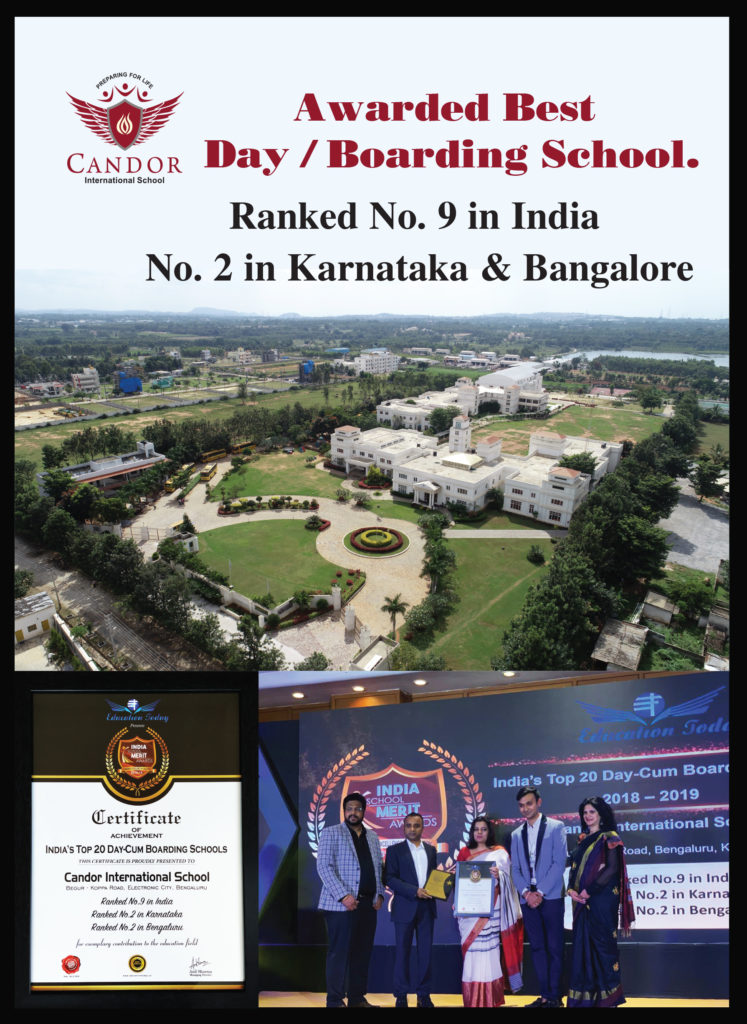 Candor Awarded India's Best Day-Cum-Boarding School (Education Today ...