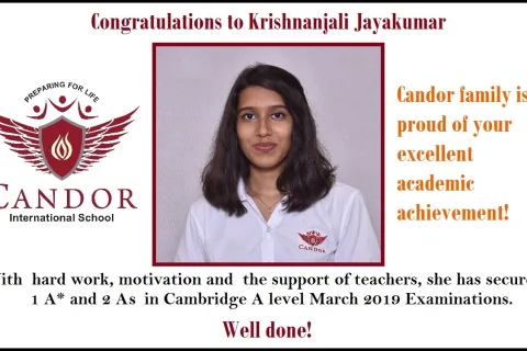 Krishnanjali Candor Student
