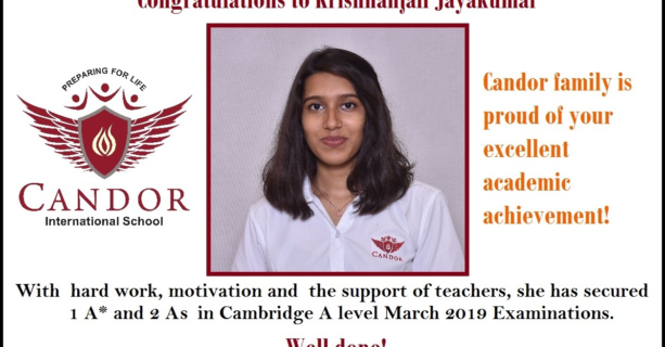 Krishnanjali Candor Student