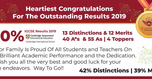 Candor IGCSE Results 2019