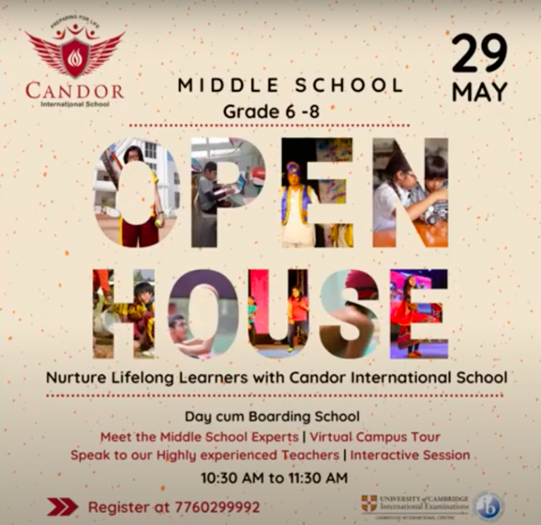 Middle School Open House Candor International School