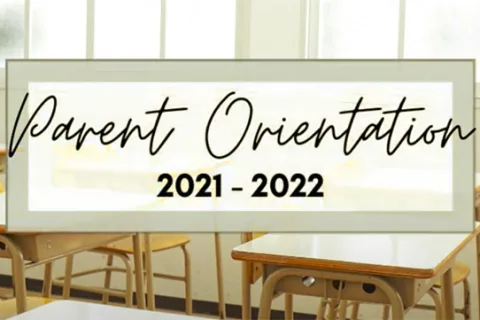 New Parents orientation 2021