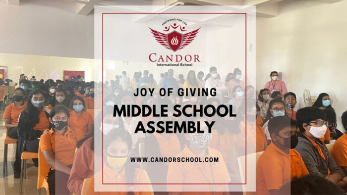 Grade 6B Assembly: The Joy of Giving
