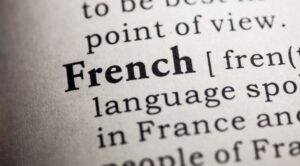 Learning a foreign language French