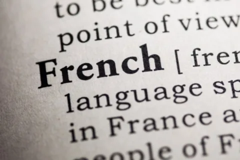 Learning a foreign language French