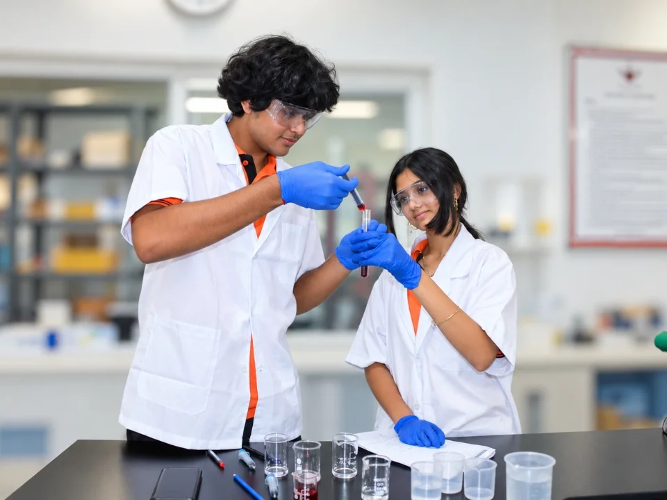 Advanced science investigation in a Candor laboratory