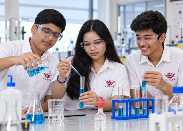 Science investigation in a Candor laboratory