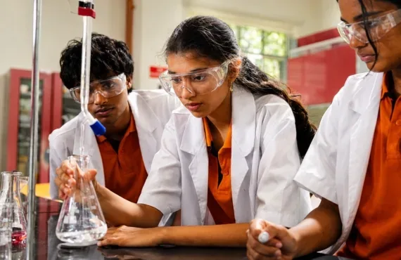 Candor International School Chemistry Classroom