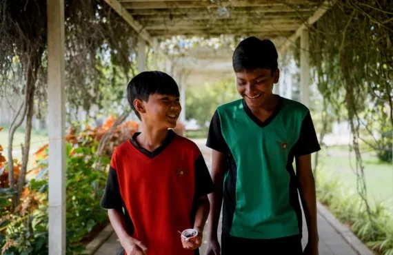 Candor International Middle School Students