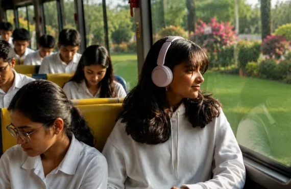 Candor International School School Bus